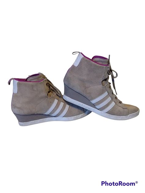 adidas wedge-heeled sneakers|comfortable wedge sneakers for women.